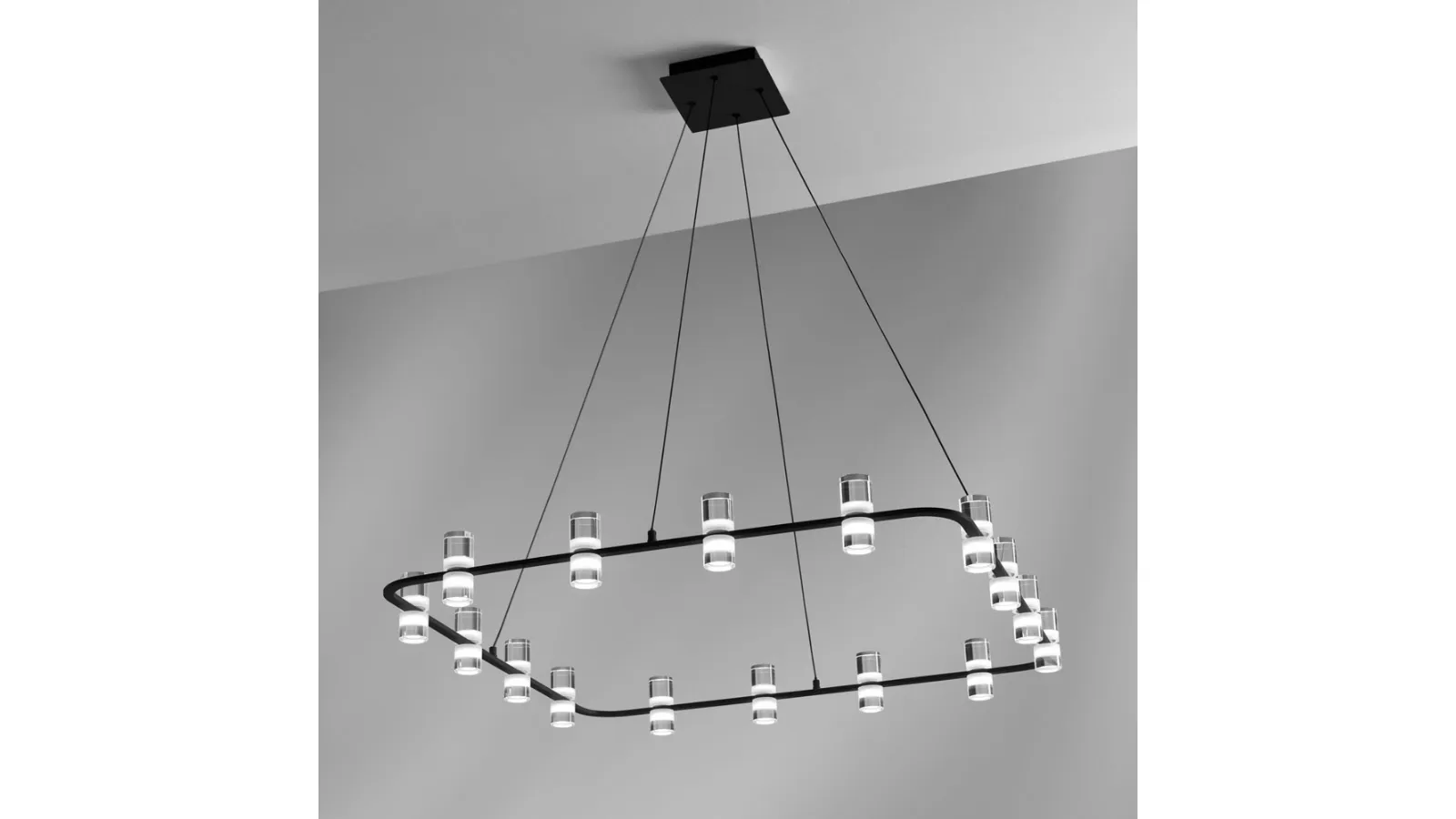 Lampada a sospensione Kingfort di Vivida International