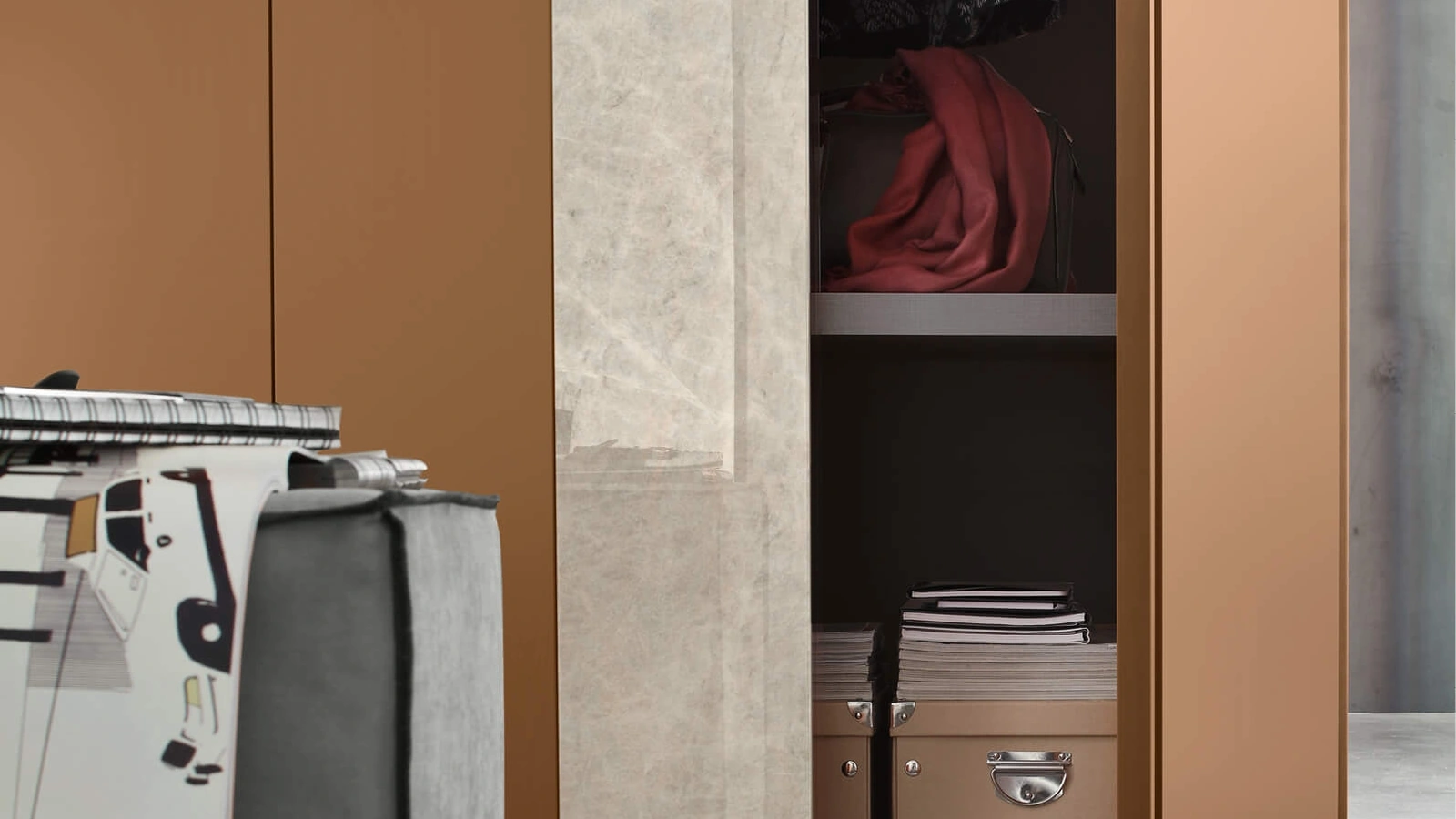 Armadio con anta battente Step Decor di Maronese