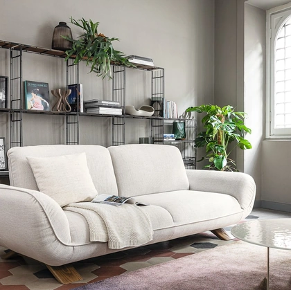Divano lineare Favola di Calligaris