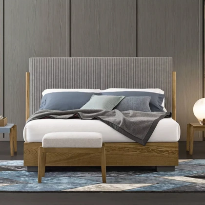 Letto con contenitore Promenade di Oggioni