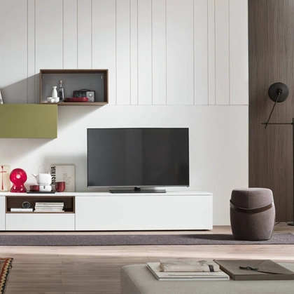 Parete Attrezzata Seta Comp SU2206 di Maronese