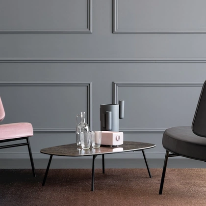 Poltroncina in tessuto Coco di Calligaris