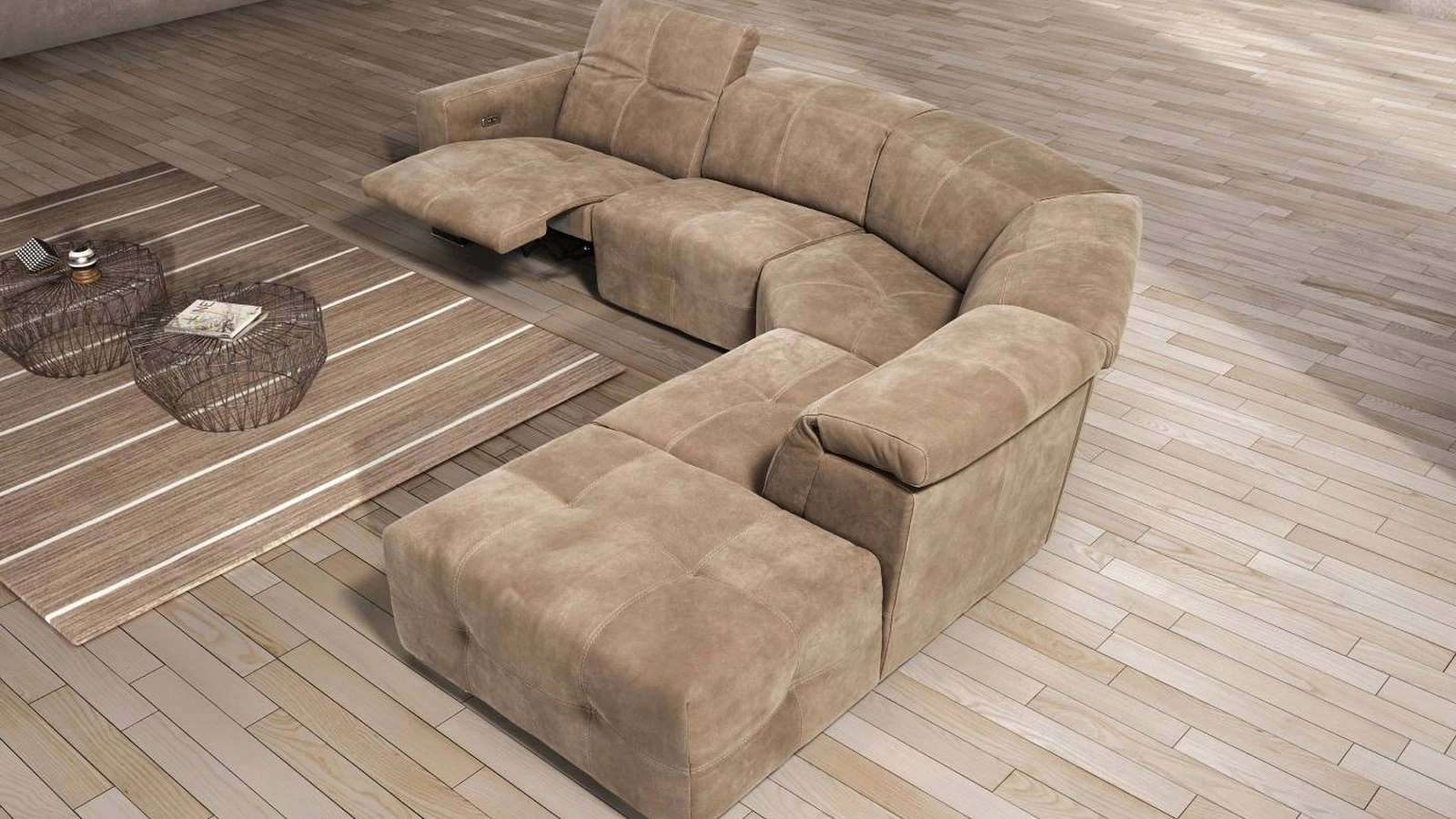 Divano angolare Sauvanne di Egoitaliano