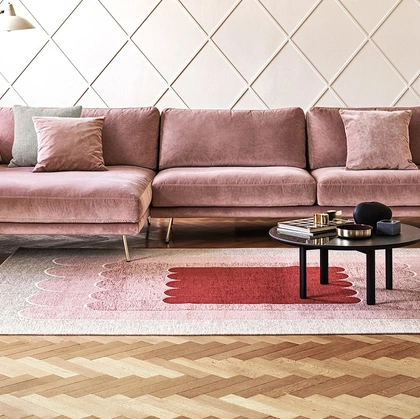 Divano moderno con penisola Le Marais di Calligaris