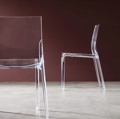 Sedia in policarbonato Ariel di Maronese