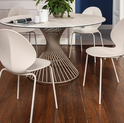 Sedia impilabile in polipropilene Basil di Calligaris