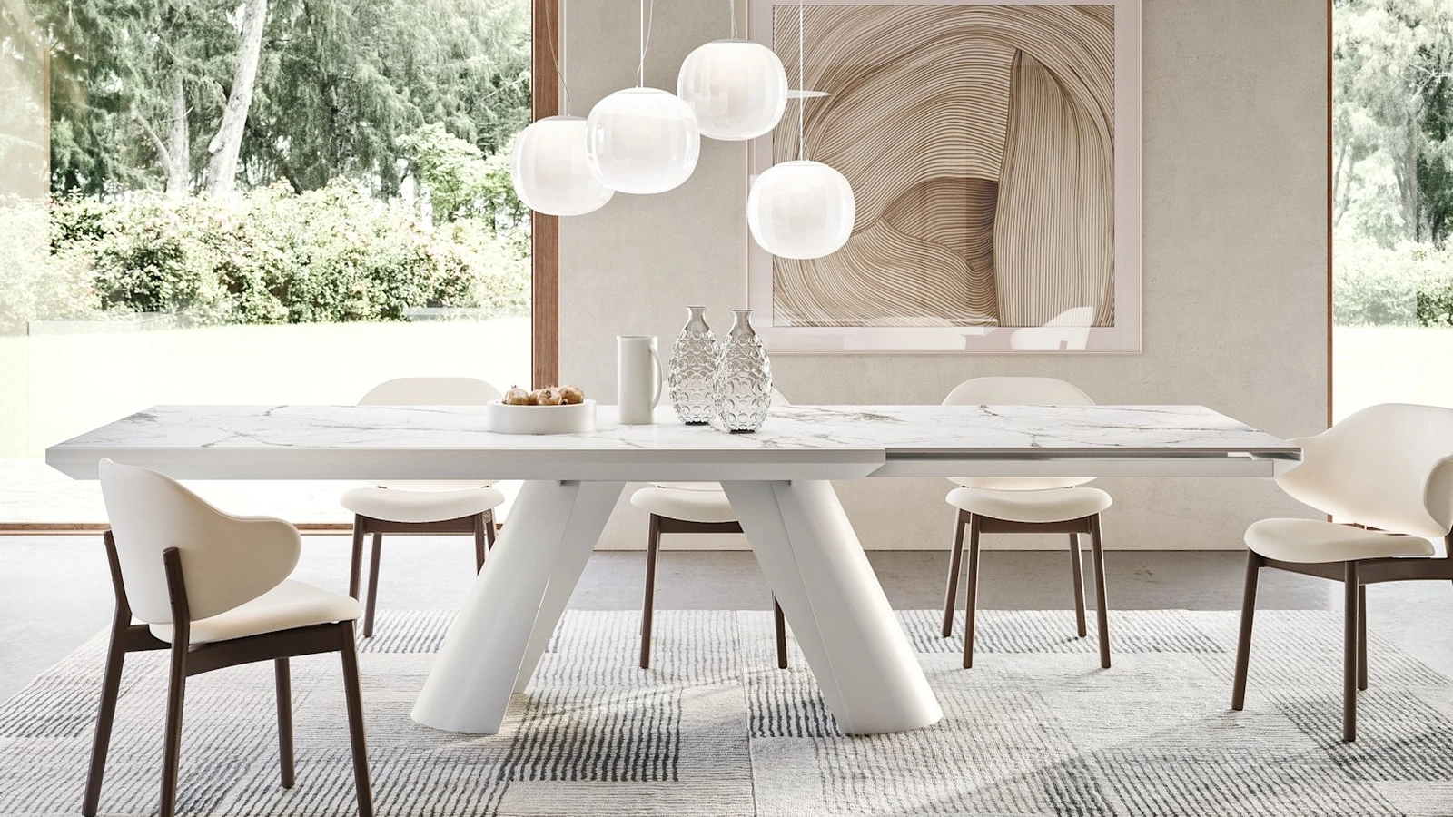 Sedia in tessuto Holly di Calligaris