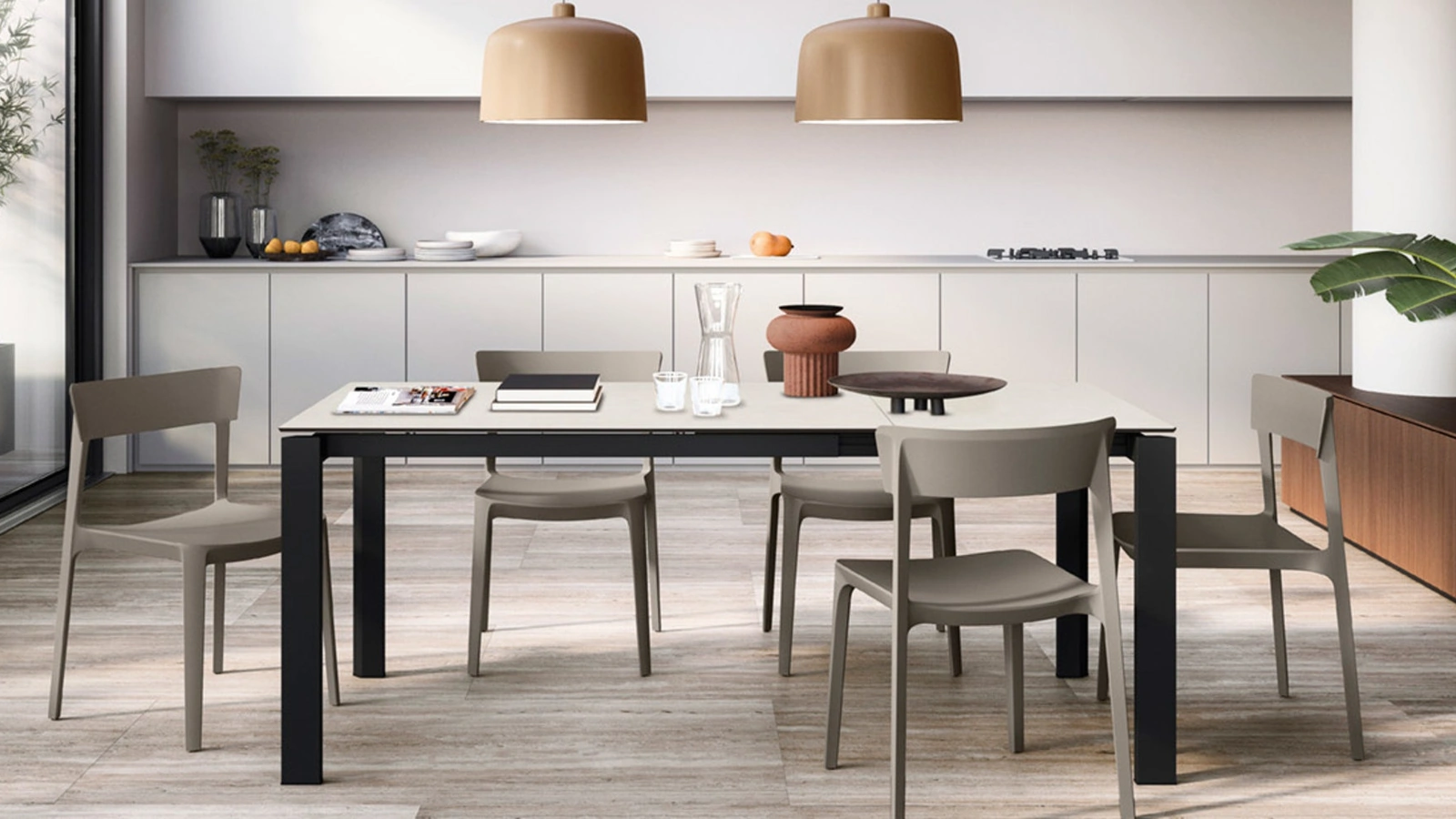 Sedia in polipropilene Skin di Calligaris