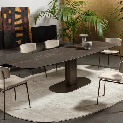 Sedia in tessuto Fifties di Calligaris