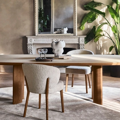 Sedia imbottita Mara di Calligaris