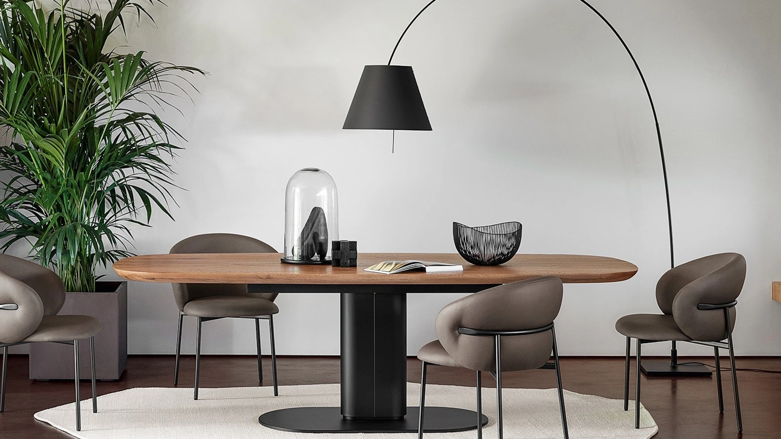 Tavolo Cameo in rovere massello di Calligaris