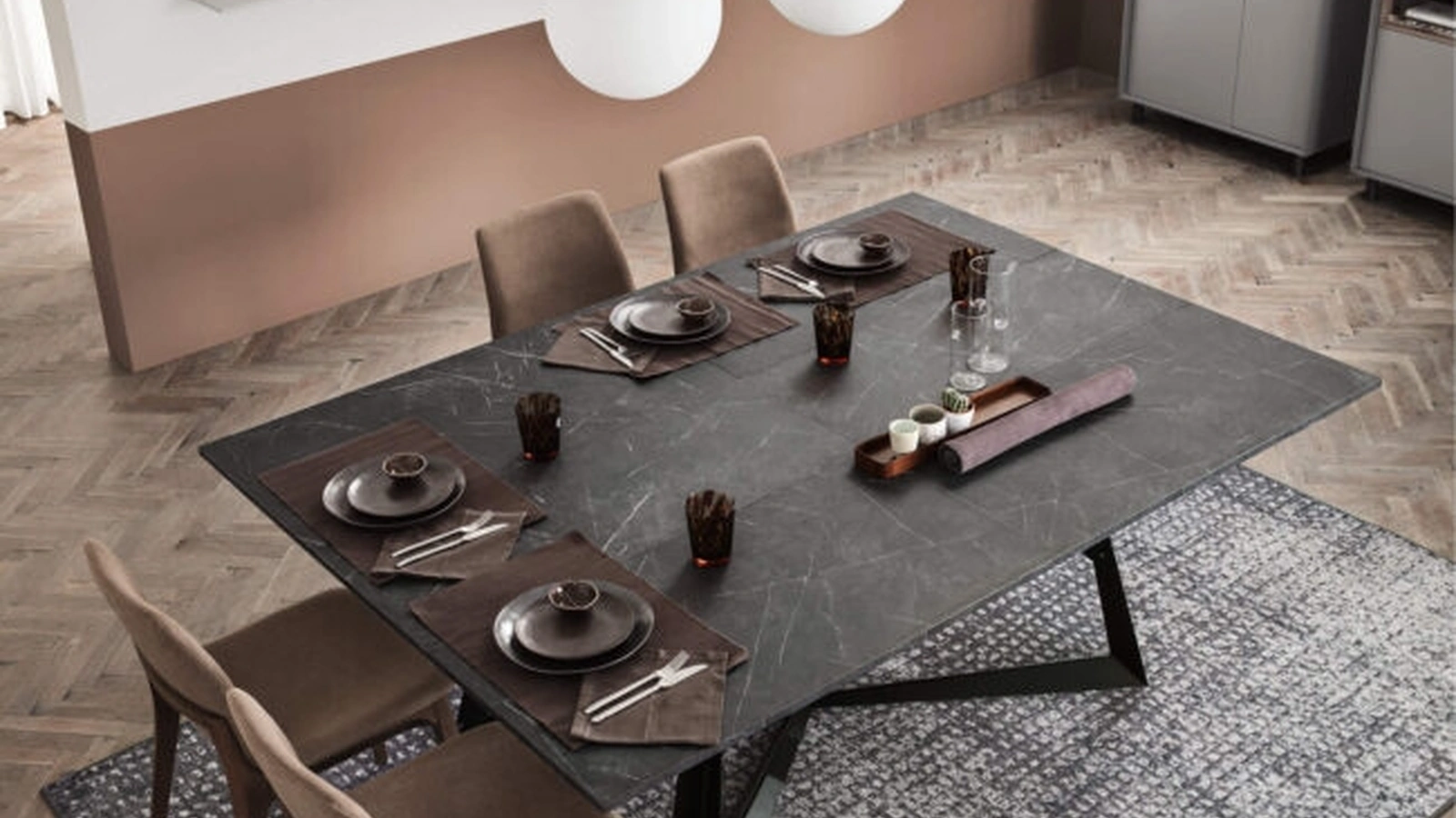 Tavolo con allunghe Poker di Maronese