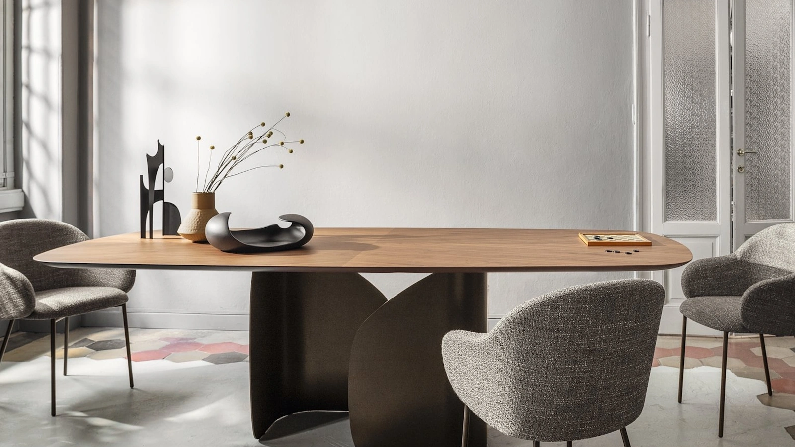 Tavolo in legno Twins di Calligaris