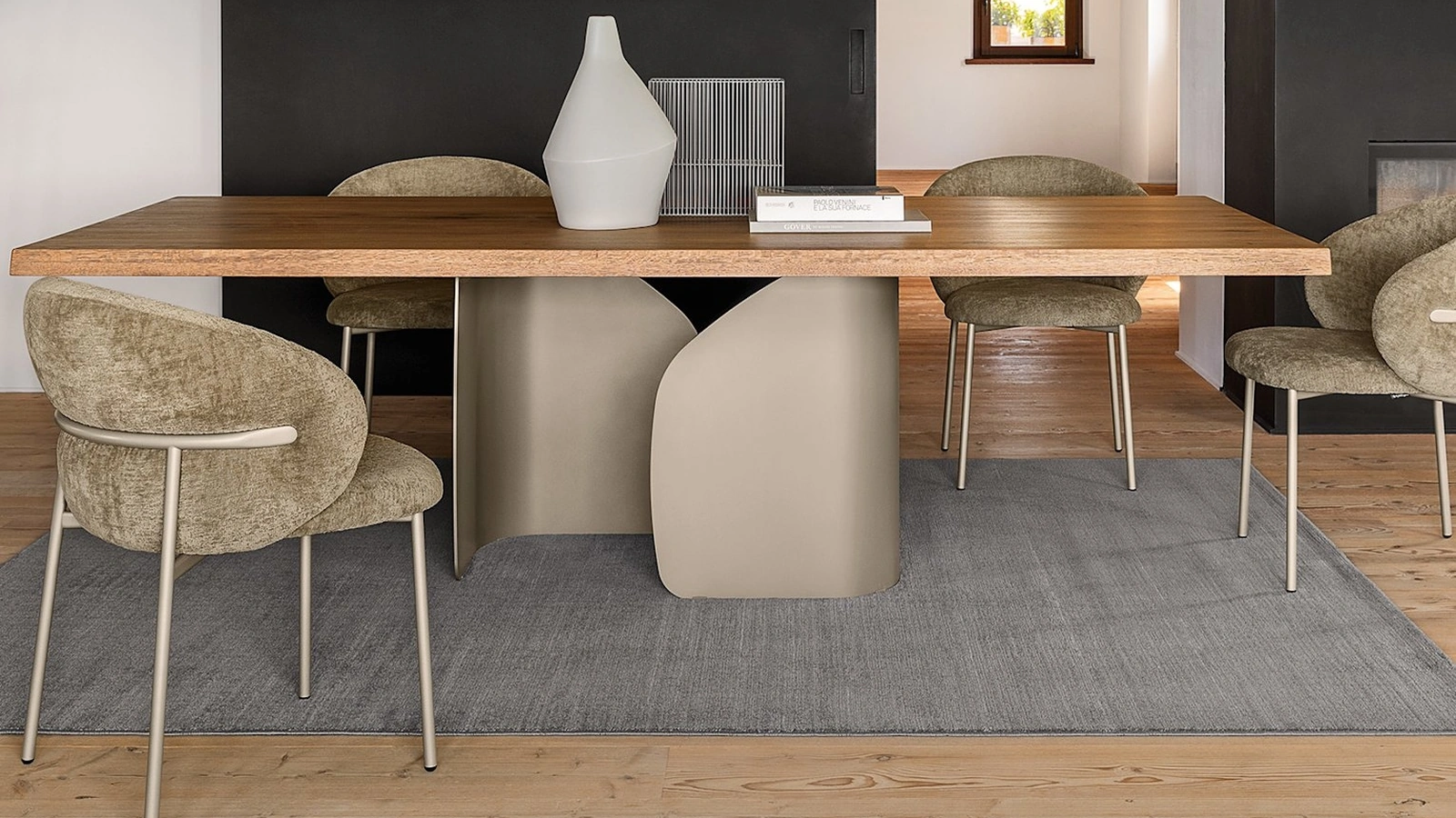 Tavolo in legno Twins di Calligaris