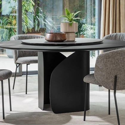 Tavolo rotondo Twins di Calligaris