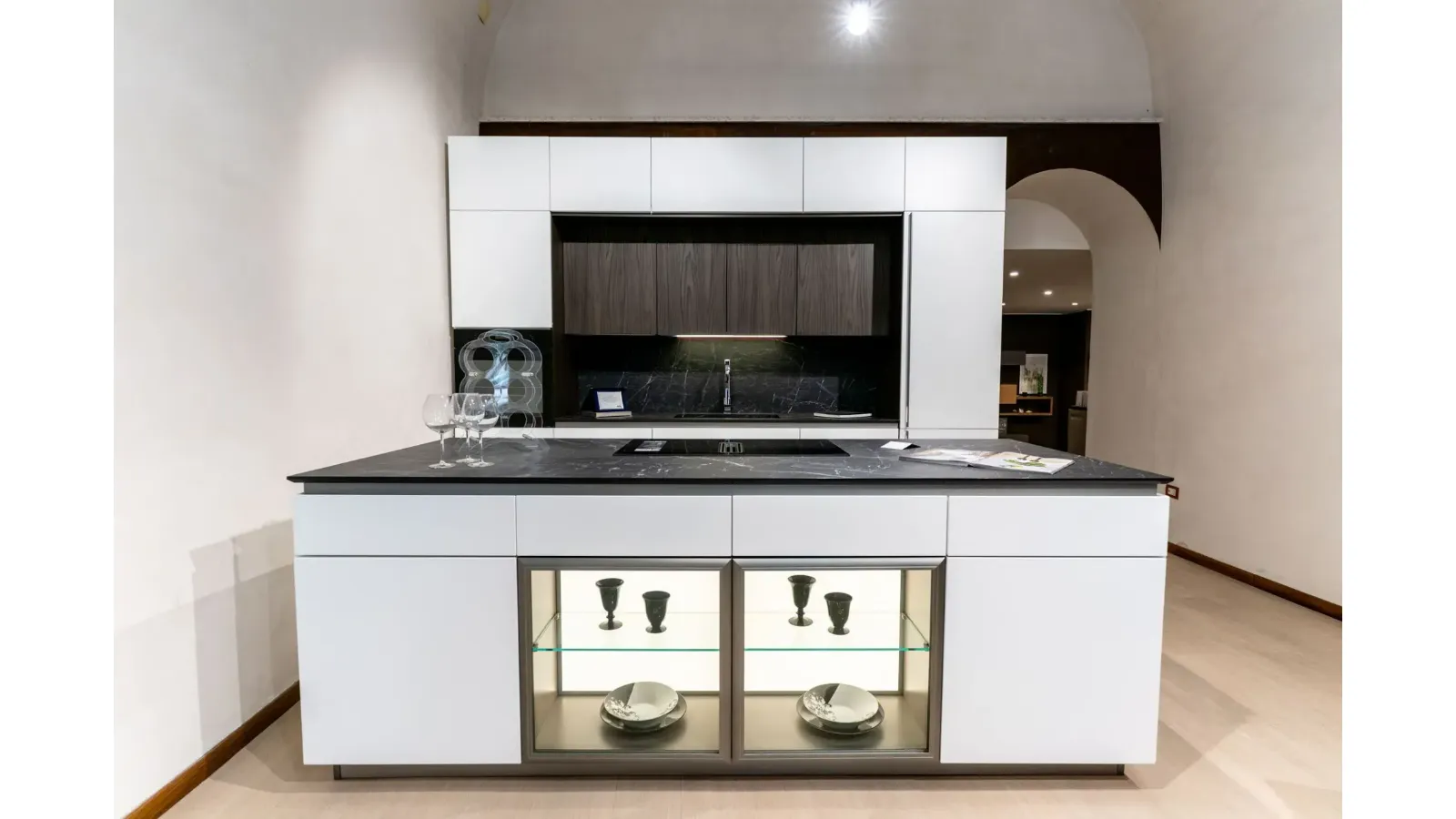 Composizione cucina Mediterraneum vista fontale