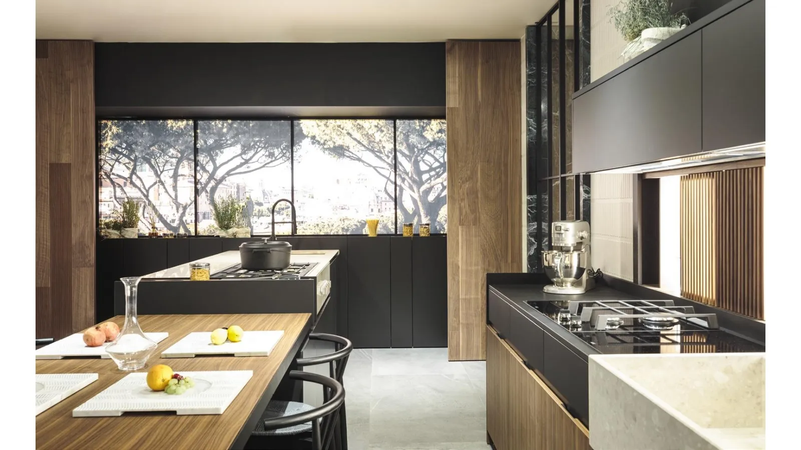 Cucina Monolite Mediterraneum di Scic