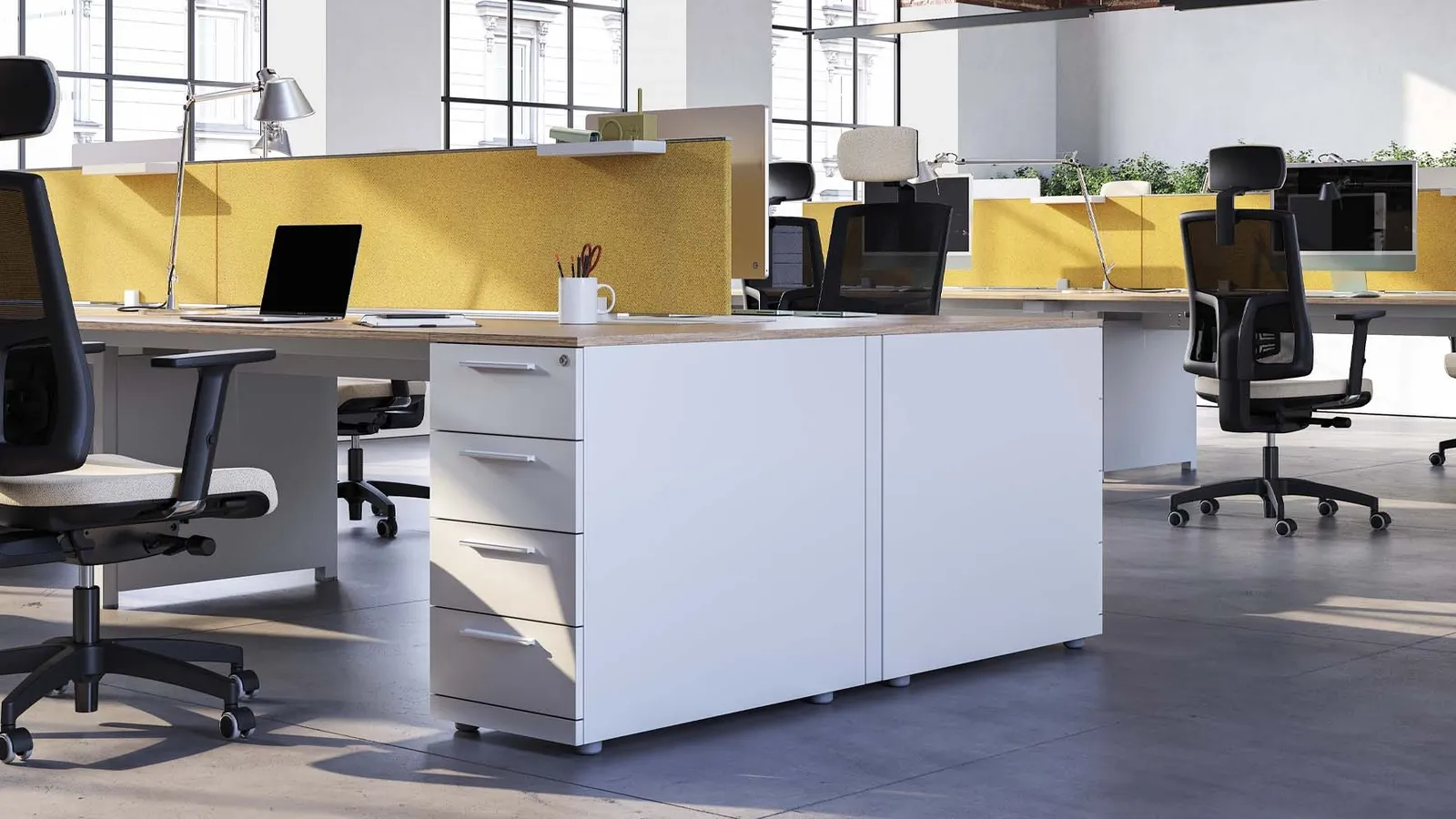 Cassettiera Pedestals di Frezza