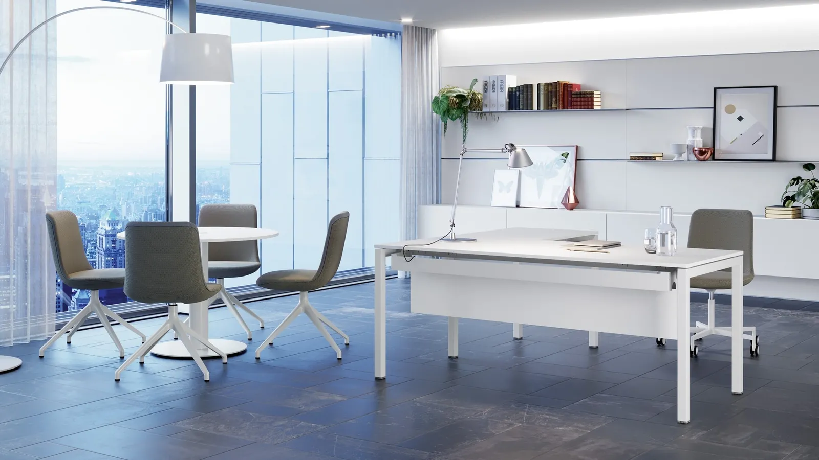 Scrivania Operativa Pop Easy di Frezza