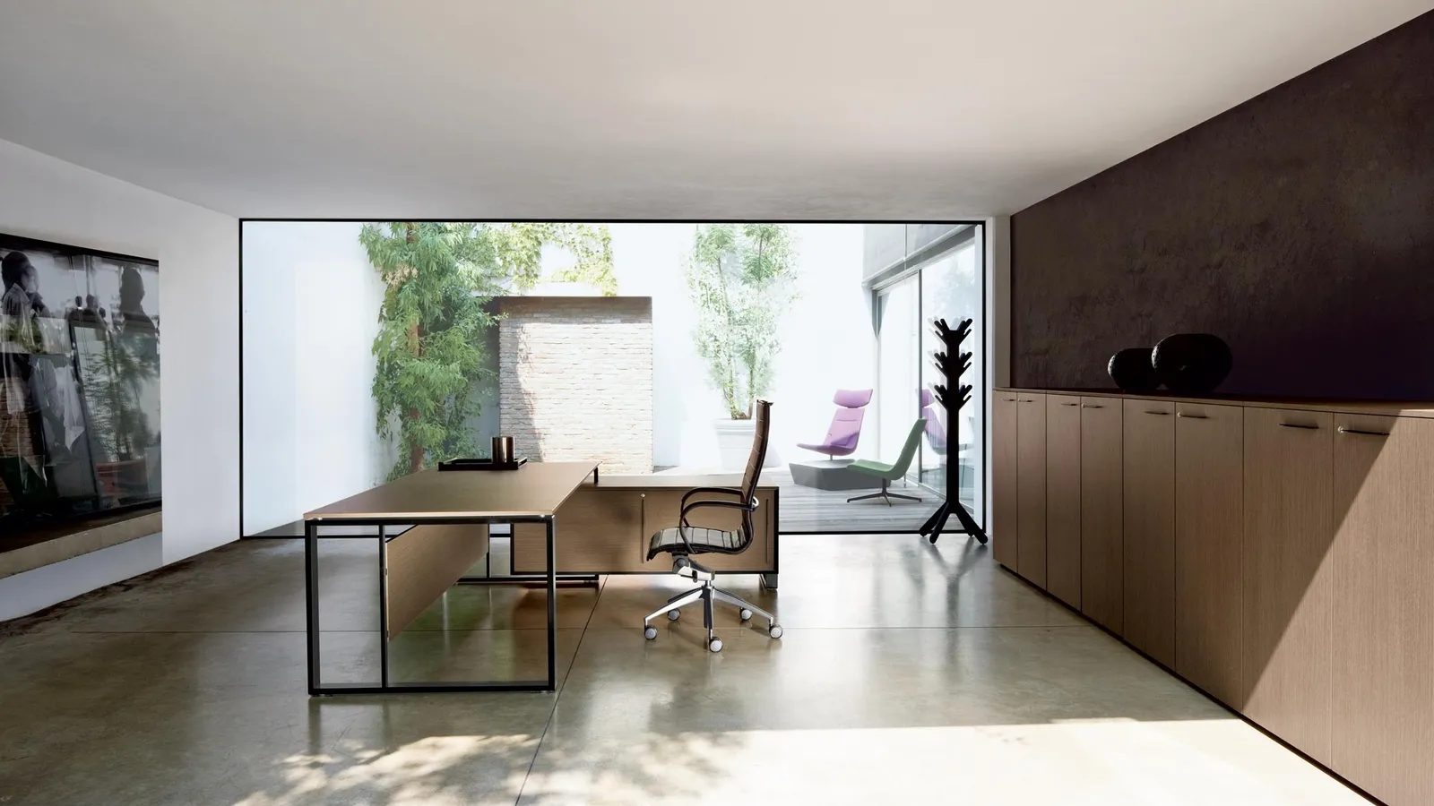 Scrivania Direzionale Velvet di Frezza